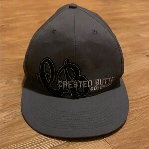 Gray Crested Butte Colorado Cap